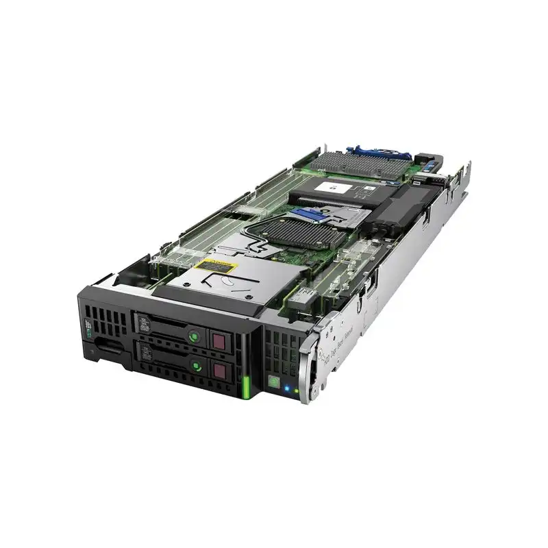 HPE ProLiant BL460c Gen9 Base - Serveur - lame 2 voies - 1 x Xeon E5-2640V3 - jusqu'à 3.4 GHz - RAM... (727028-B21)_1